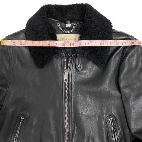 burberry brit leather jacket ebay